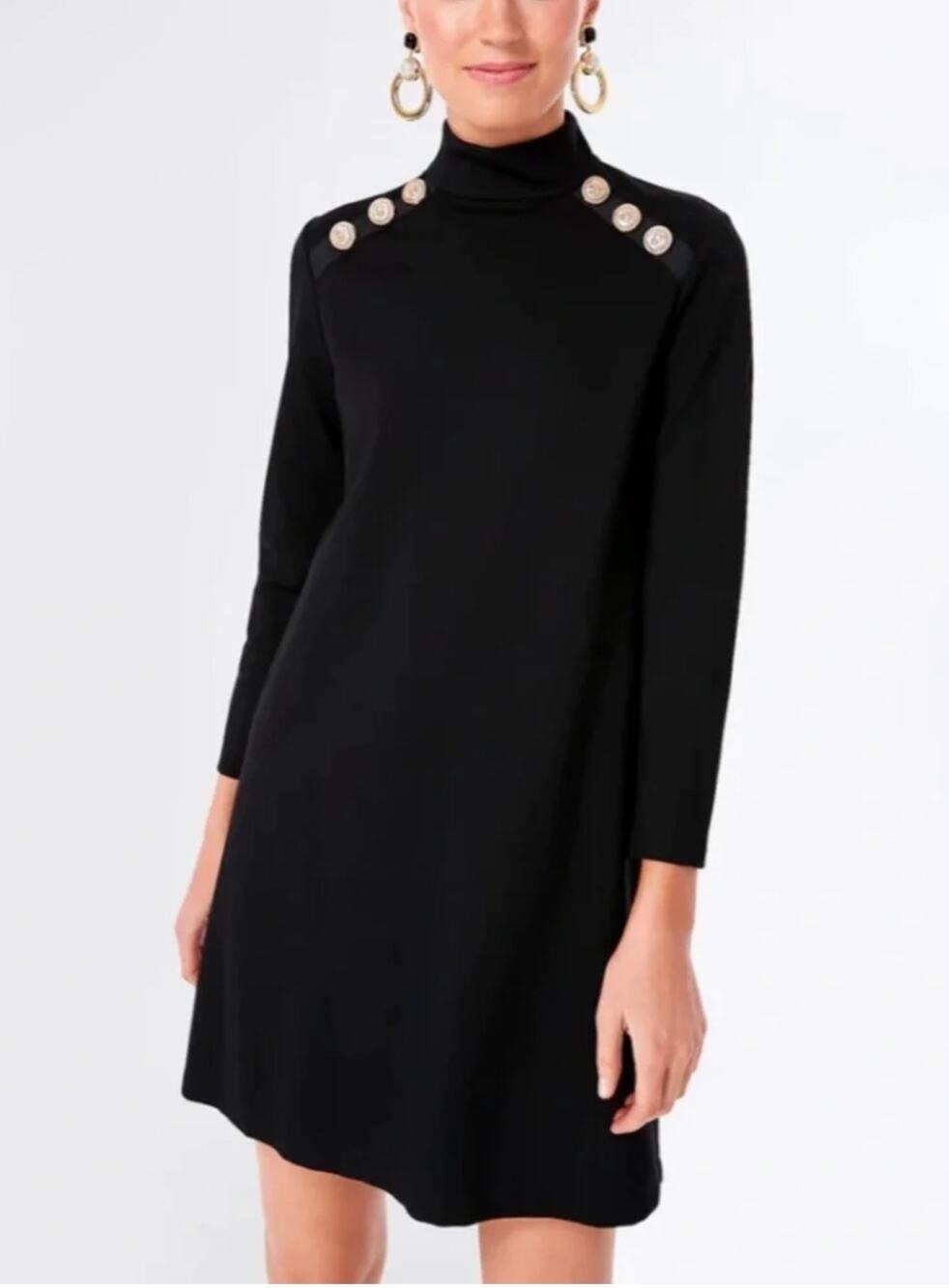 Tuckernuck Lawson Mini Dress Black Size Small
